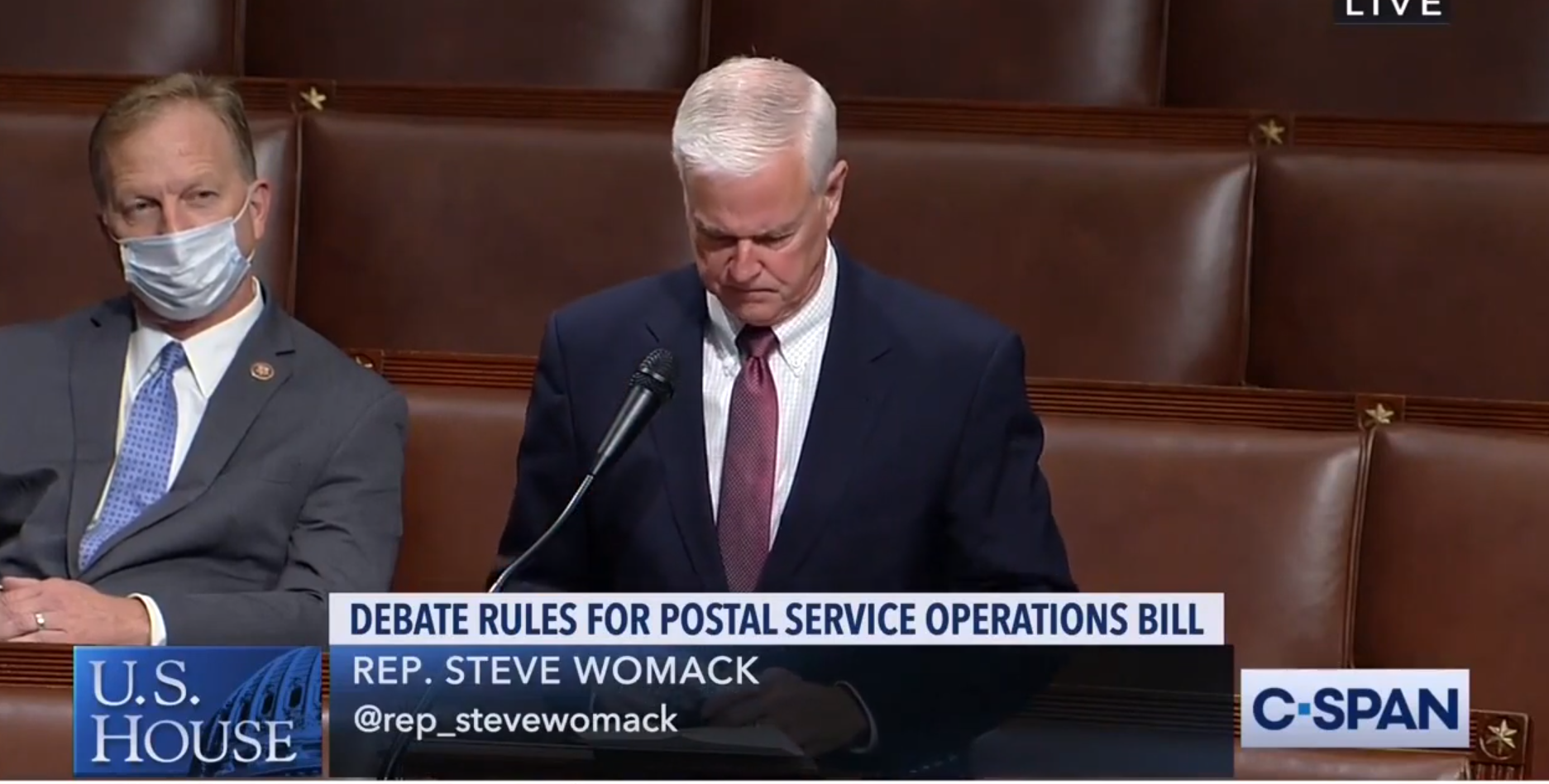 Womack Statement on Speaker Pelosi's Postal Bill