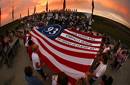 U.S. Flight 93 Memorial After Attacks